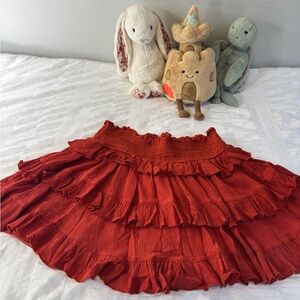 Altar’d State Double Lined Skirt - Dusty Orange 🍁